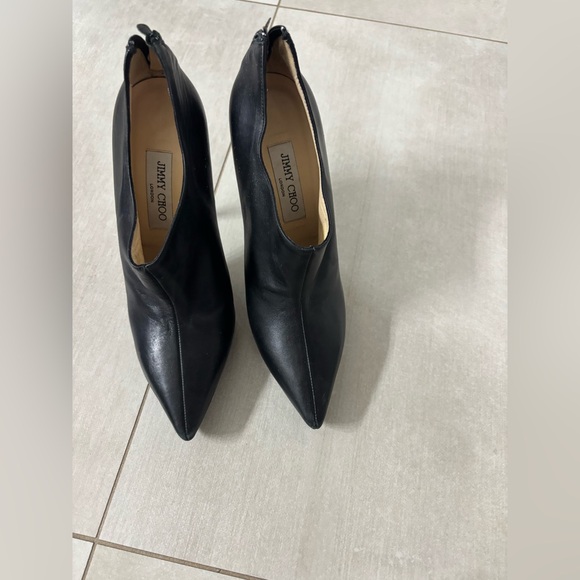 Jimmy Choo Shoes - Jimmy Choo Black Leather booties